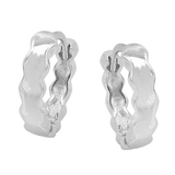 Wavy Hoop Earrings