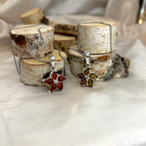 Flower Amber Necklace
