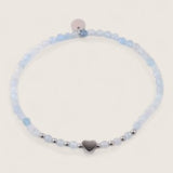 Heartstone Harmony – 3mm Gemstone Bracelet