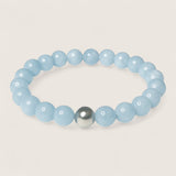 Aquamarine Stone Bracelet
