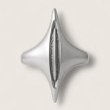 Sentinel Arc – Steel Statement Ring