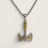 The Warlord’s Edge – Battle Axe Necklace