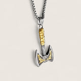 The Warlord’s Edge – Battle Axe Necklace