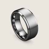 The Axis Spinner – Flat Steel Spinner Ring