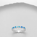 Opal Eternity Ring