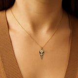 Large Bird Skull Necklace