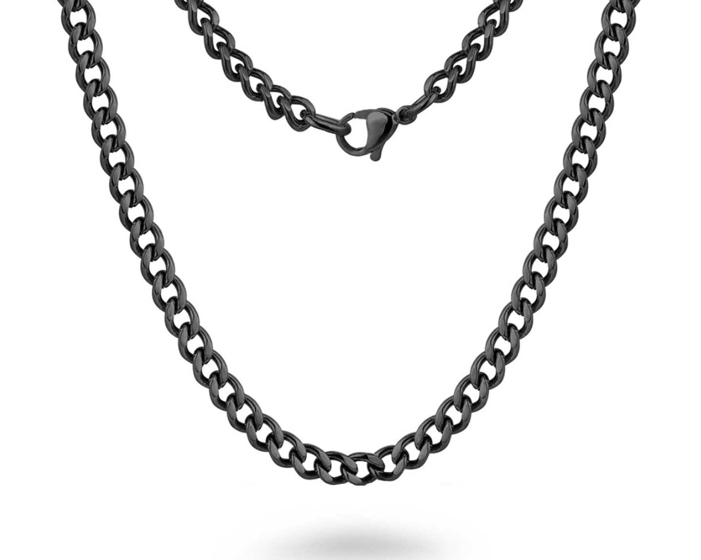 Smooth Stainless Steel Curb Chain