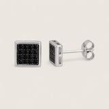 The Gilded Vertex –  CZ Stud Earrings