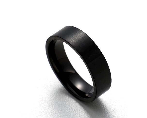Stainless Steel Brushed Flat Ring
