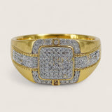The Monarch – Iced Signet Ring