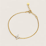Bloomlight – CZ Chain Bracelet