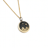 Snow Cap Mountain Necklace