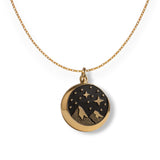 Snow Cap Mountain Necklace