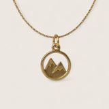 Alpine Peaks – Snow-Capped Mountain Necklace