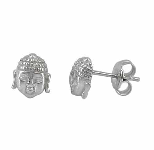 Buddha Head Stud Earrings