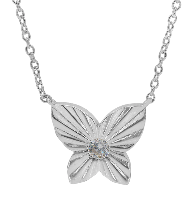 Prism Butterfly Necklace