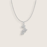 3 Butterflies Necklace