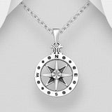 Ornate Compass Necklace