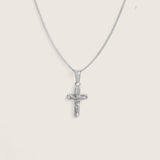 Divine Grace – Silver Crucifix Necklace