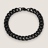 The Nightfall – 9 mm Cuban Link Chain Bracelet