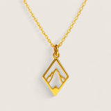 Summit View – Diamond Mountain Necklace