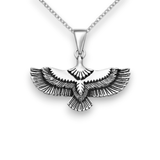 Eagle Facing Up Necklace