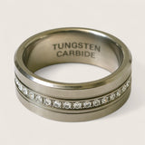 Gravitas Shine –Tungsten Eternity Ring