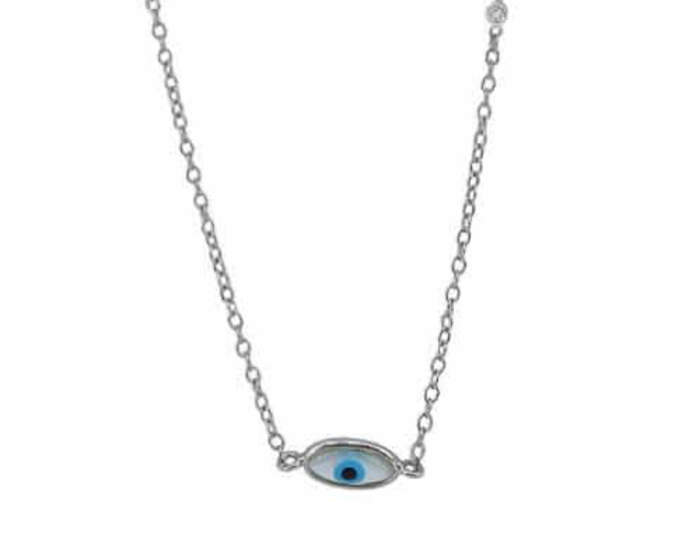 Shell Evil Eye Necklace