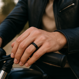 The Foundation – Brushed Tungsten Ring