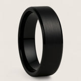 The Foundation – Brushed Tungsten Ring