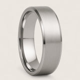 The Foundation – Brushed Tungsten Ring