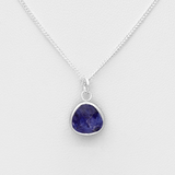 14mm Drop Gemstone Necklace