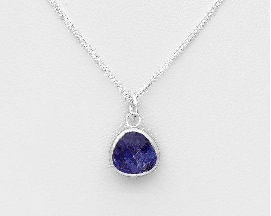 14mm Drop Gemstone Necklace