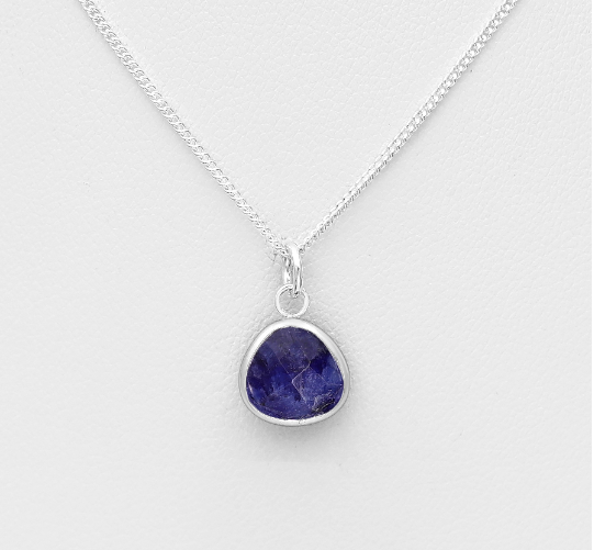14mm Drop Gemstone Necklace