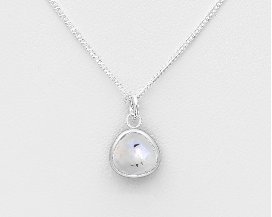 14mm Drop Gemstone Necklace