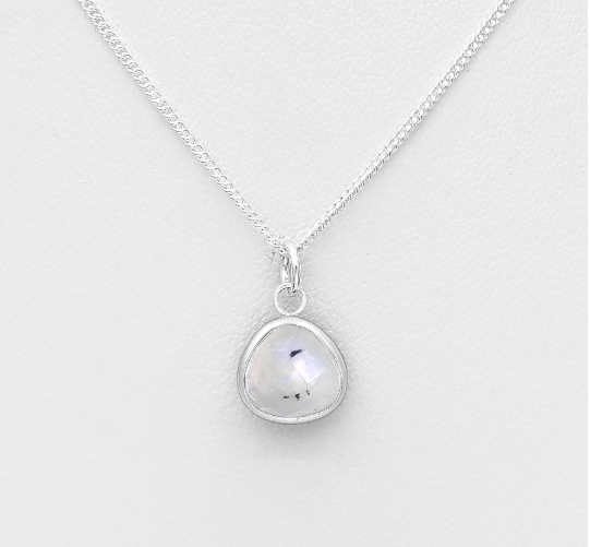 14mm Drop Gemstone Necklace
