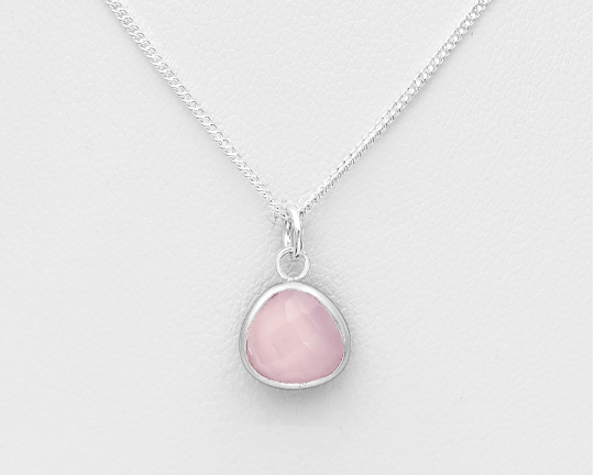 14mm Drop Gemstone Necklace