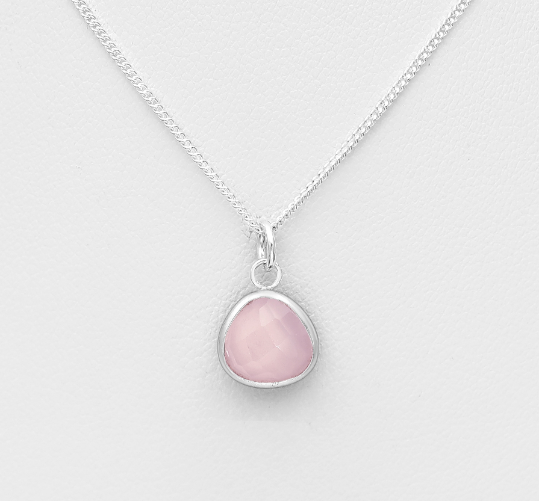 14mm Drop Gemstone Necklace