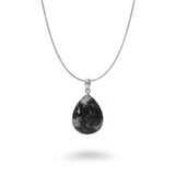 Teardrop Lepidolite Necklace