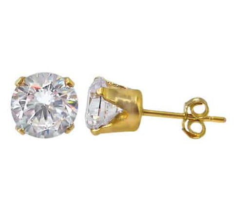 14KT Gold Filled CZ Studs