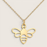 The Golden Hive – Bee Necklace