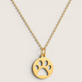 The Loyal Paw – Paw Print Necklace