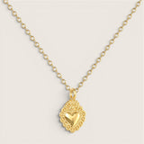 Sacred Heart Pendant Necklace