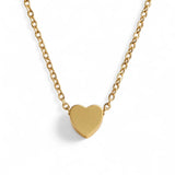 Eternal Embrace – Steel Heart Necklace