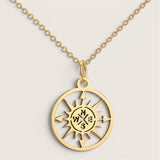 True North Compass Necklace