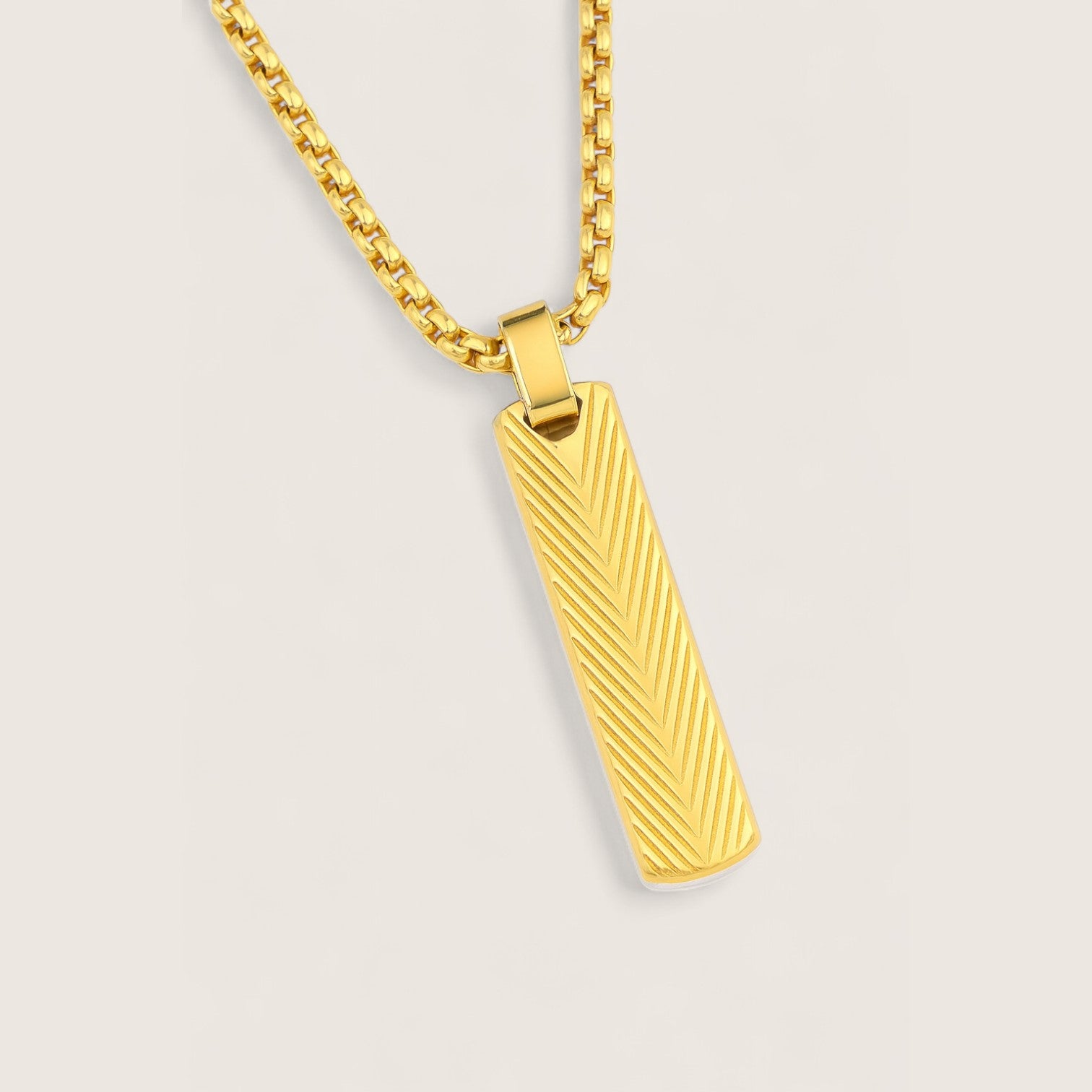The Axis – Steel Bar Necklace