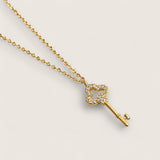 The Secret Garden – Clover Key Necklace