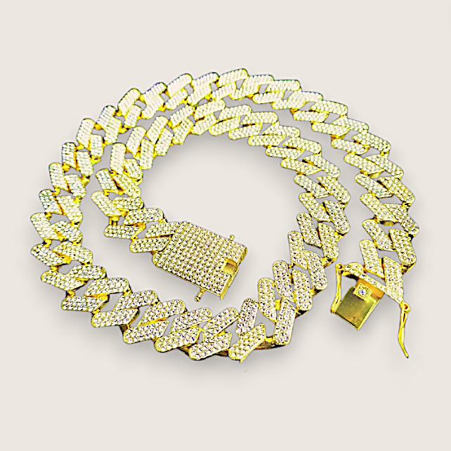 The Drip – Iced-Out Cuban Chain