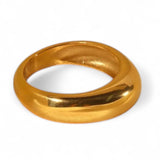 The Solene Ring – Bold Dome Band