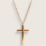 The Devoted – Polished Cross Necklace